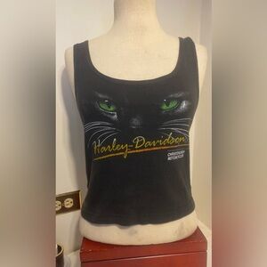 Harley Davidson Ladies 3D 1991 Cat Christchurch Motorcycles Australia Top